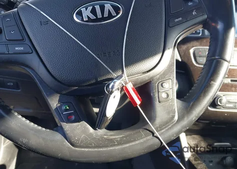 2014 Kia Cadenza Premium from USA, damaged, VIN KNALN4D7XE5142196